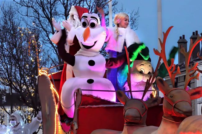 La grande parade illuminée et musicale de Noël