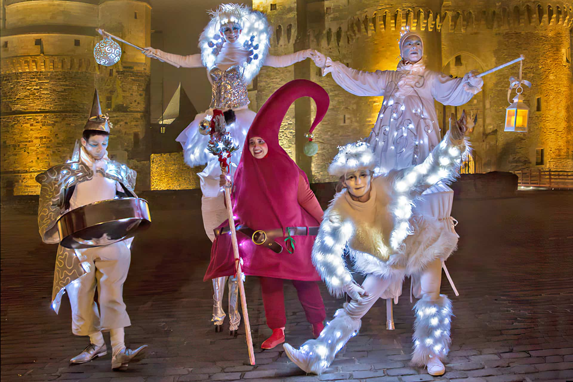 Les elfes scintillants de Noël